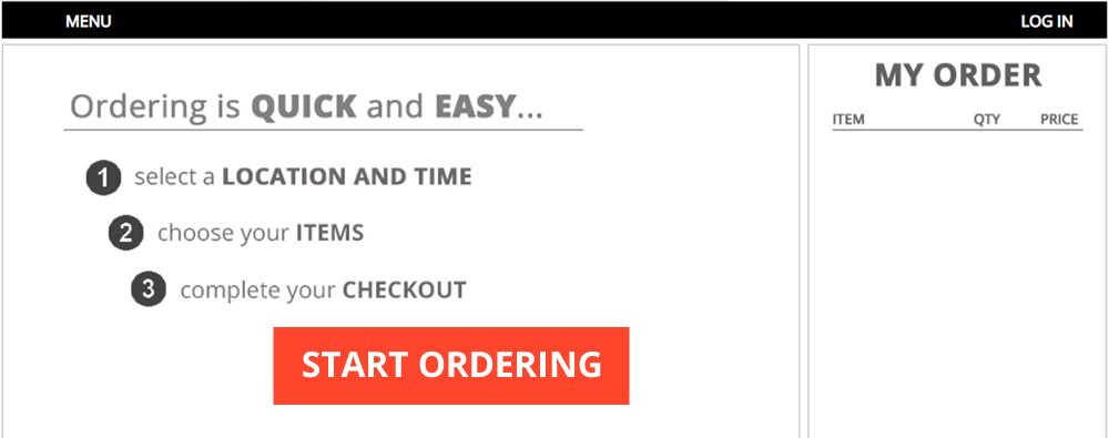 Online Ordering